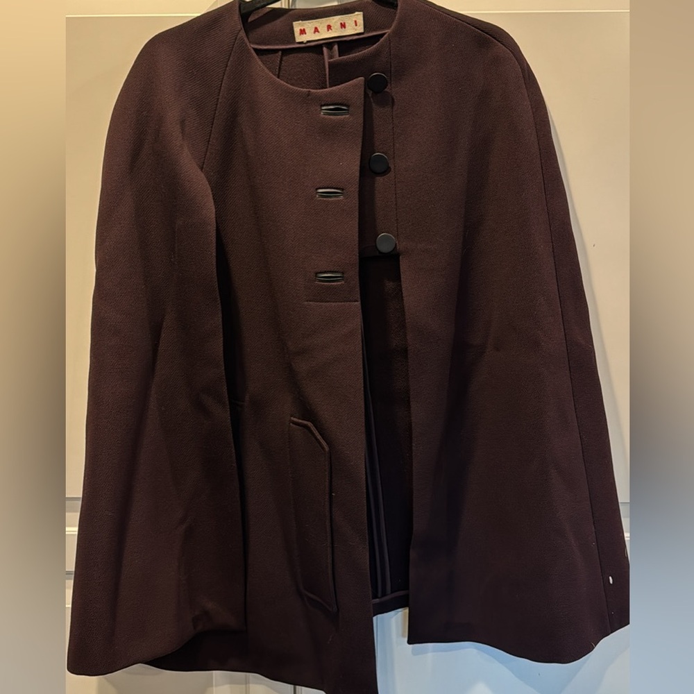 EUC Marni cape coat in 40